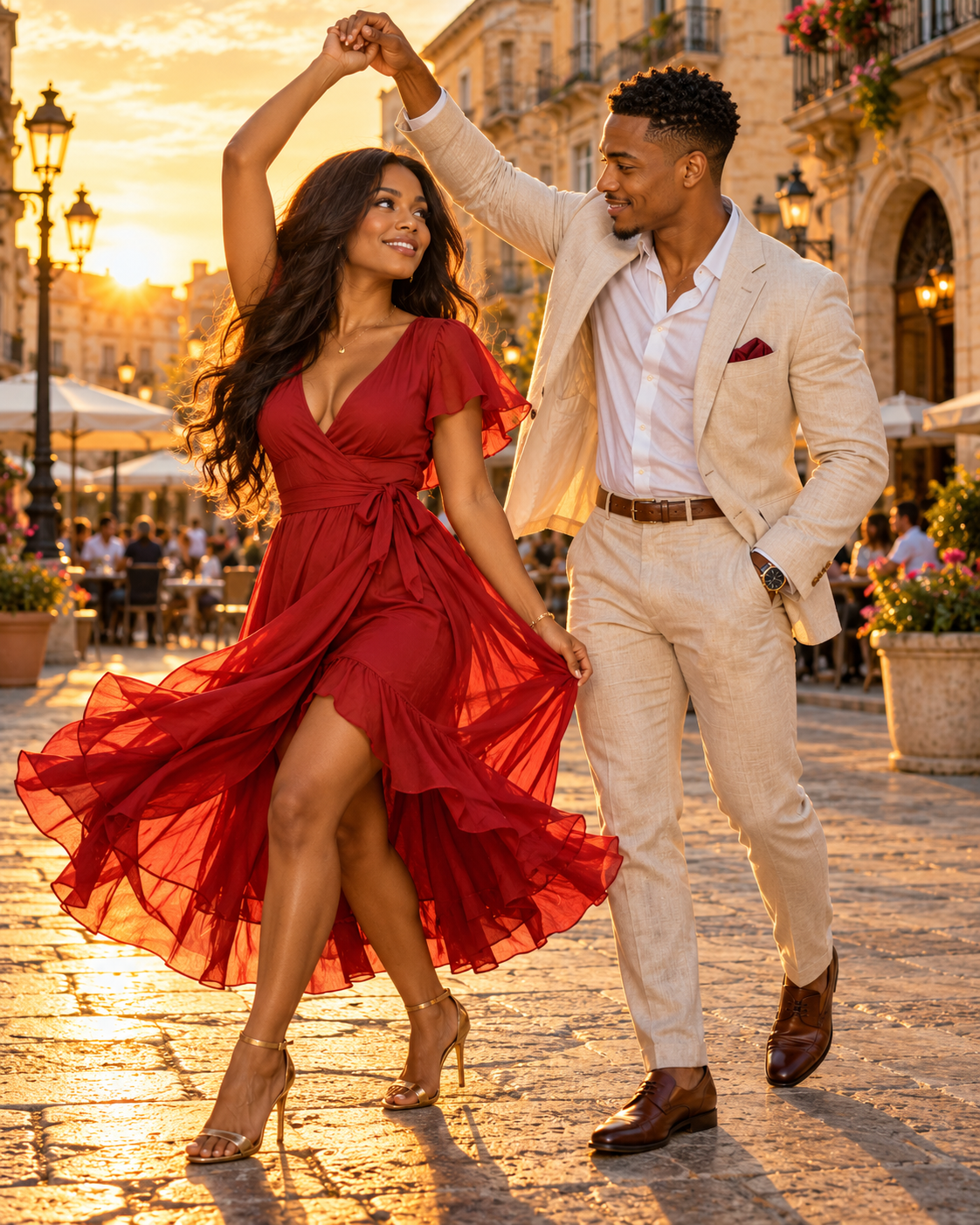 Dancing Into the Golden Hour