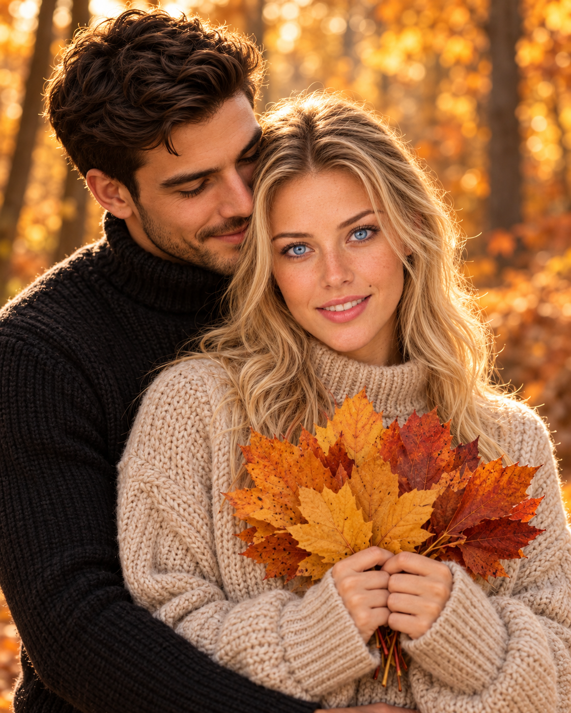 Golden Autumn Embrace