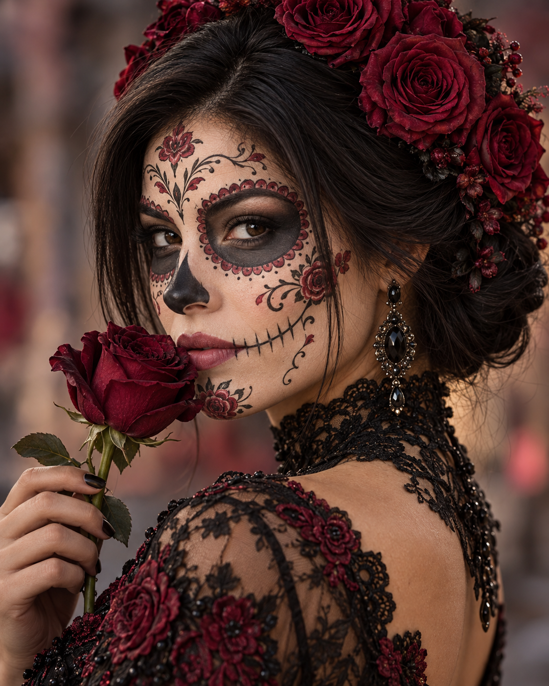 Crimson Rose of the Dead