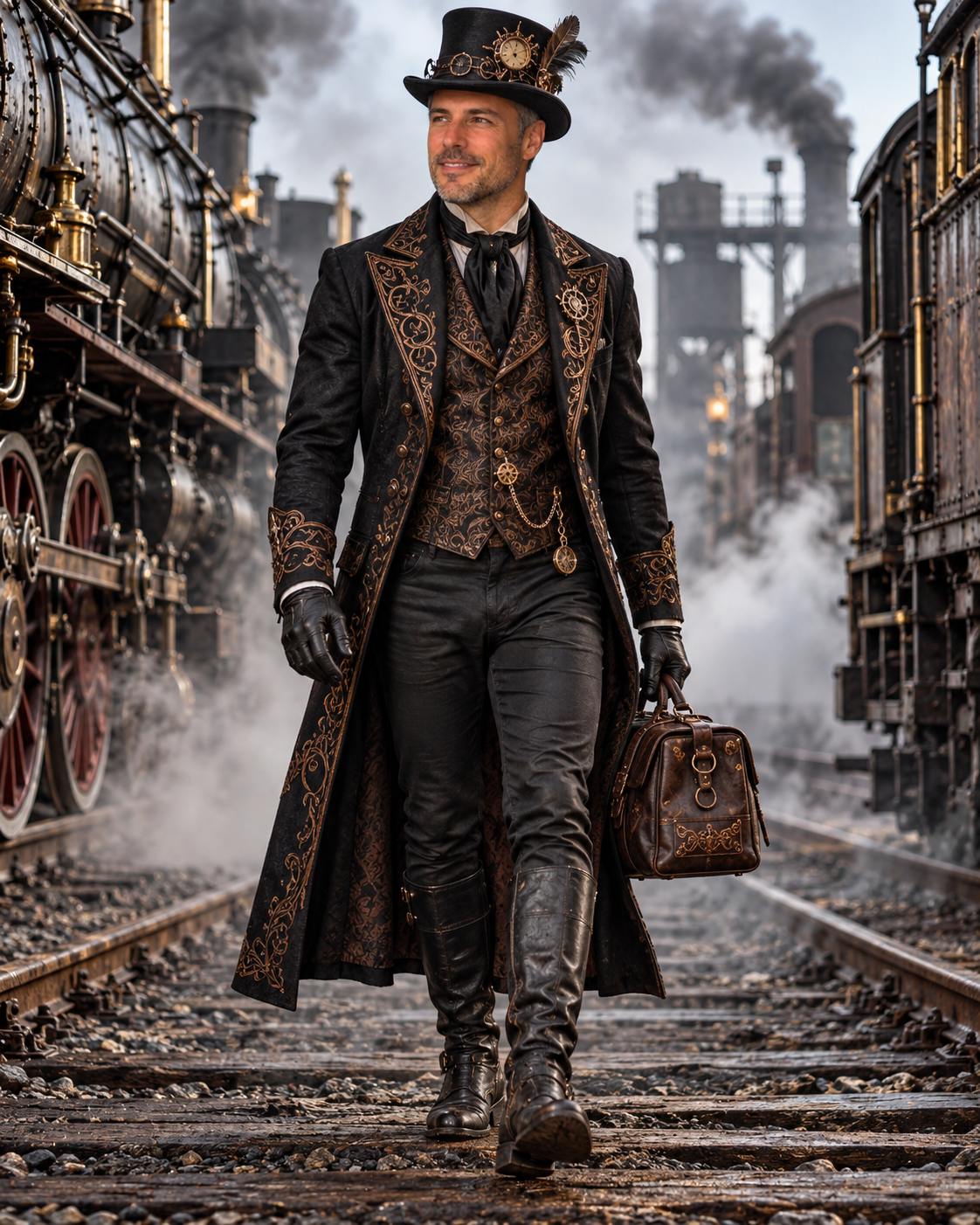Steam & Steel: Victorian Railway Portrait