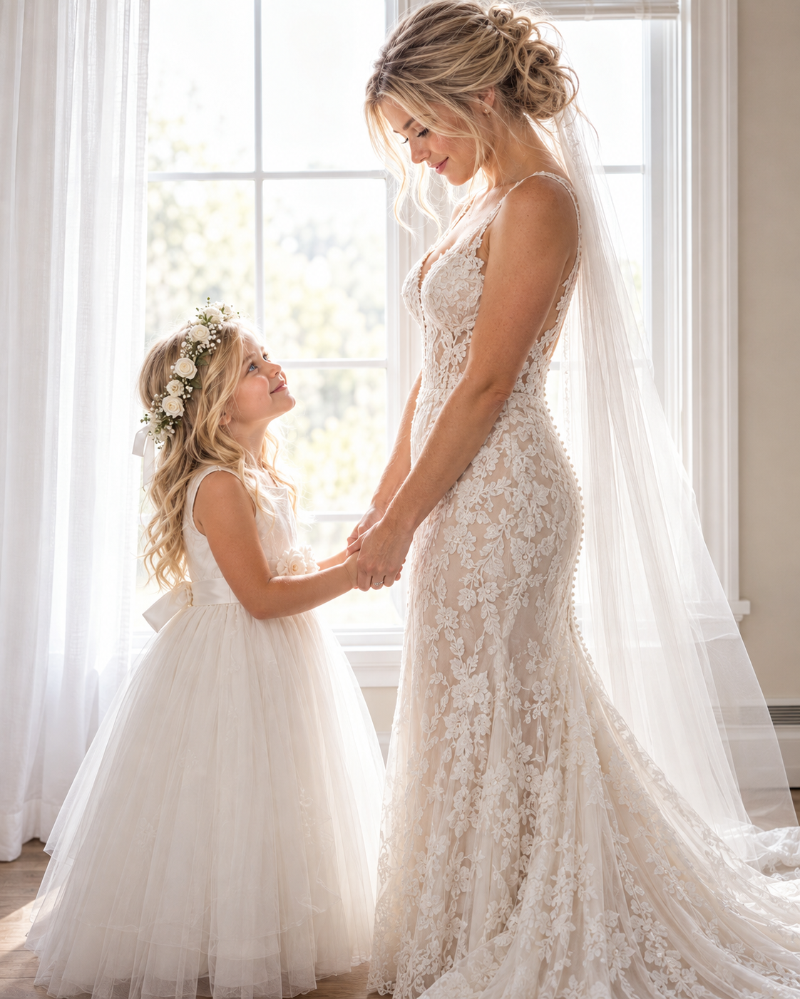 A Quiet Moment Before the Wedding