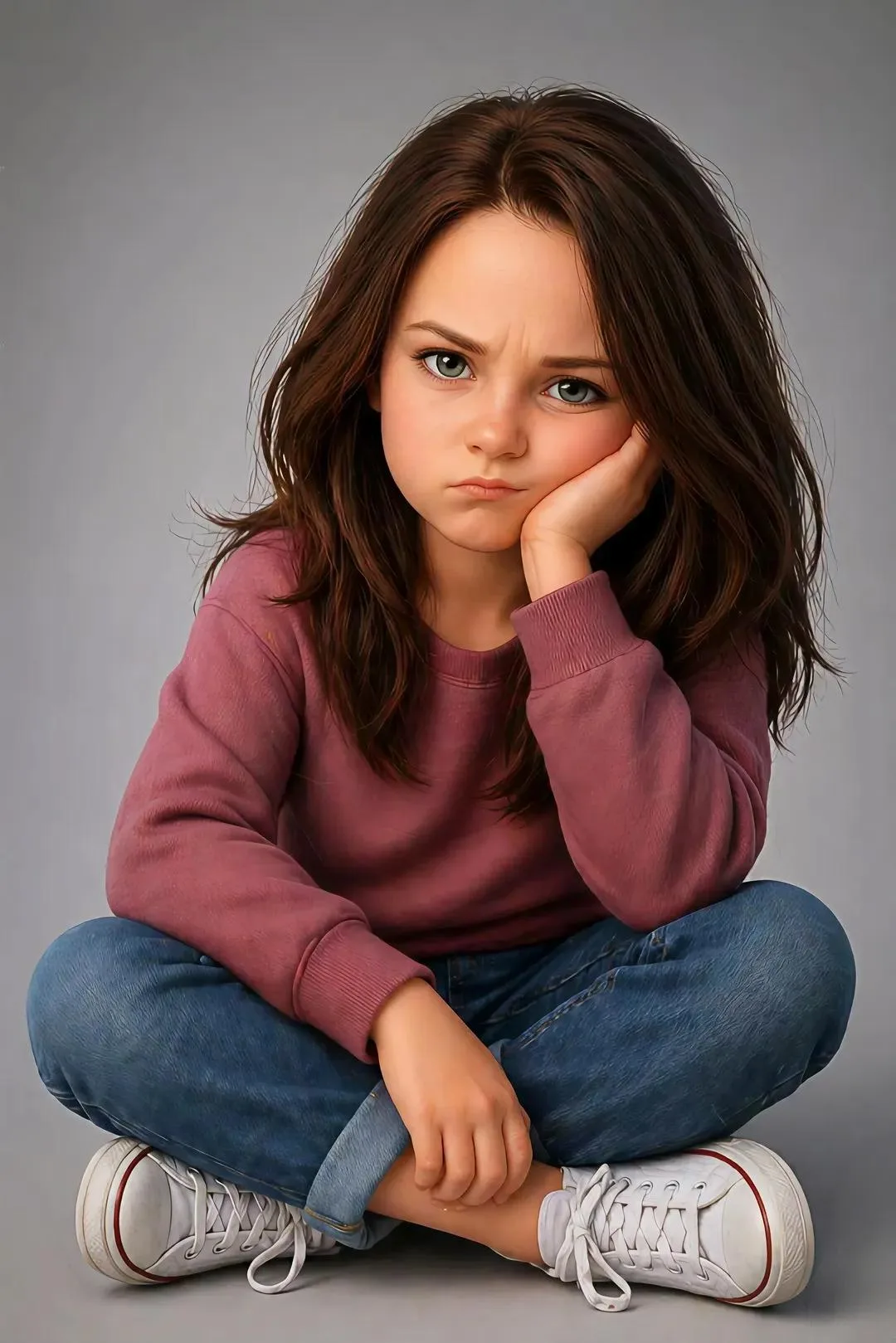 Pouting