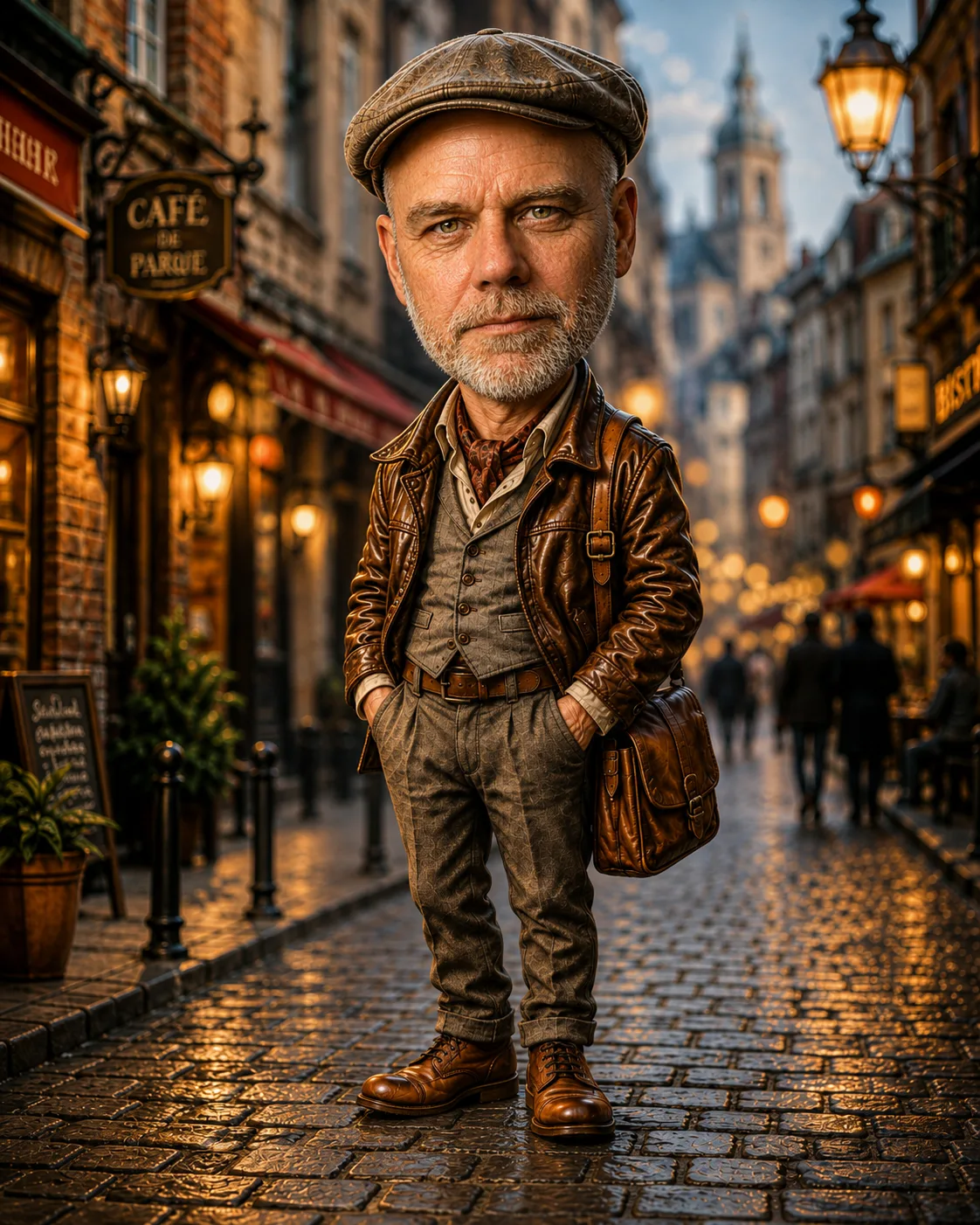 Caricature Pose