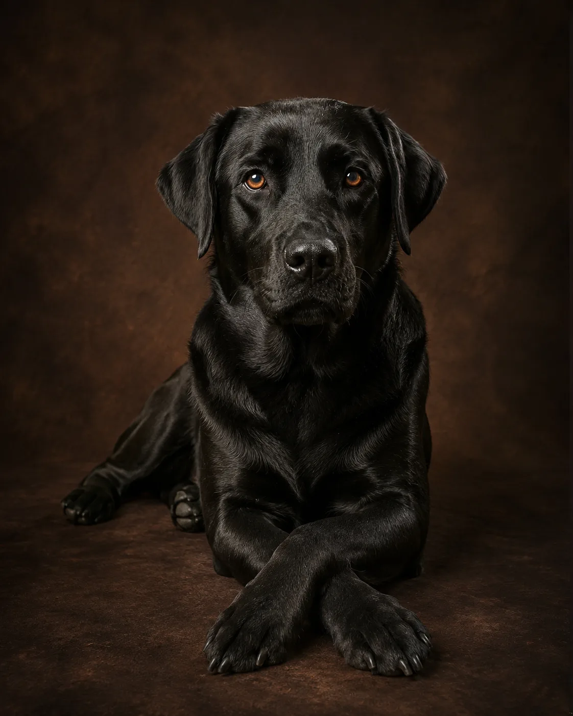 A professional dog portrait