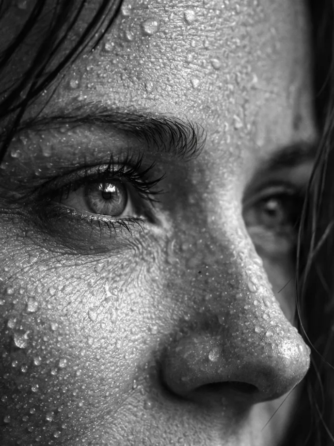 Extreme Wet Close-Up